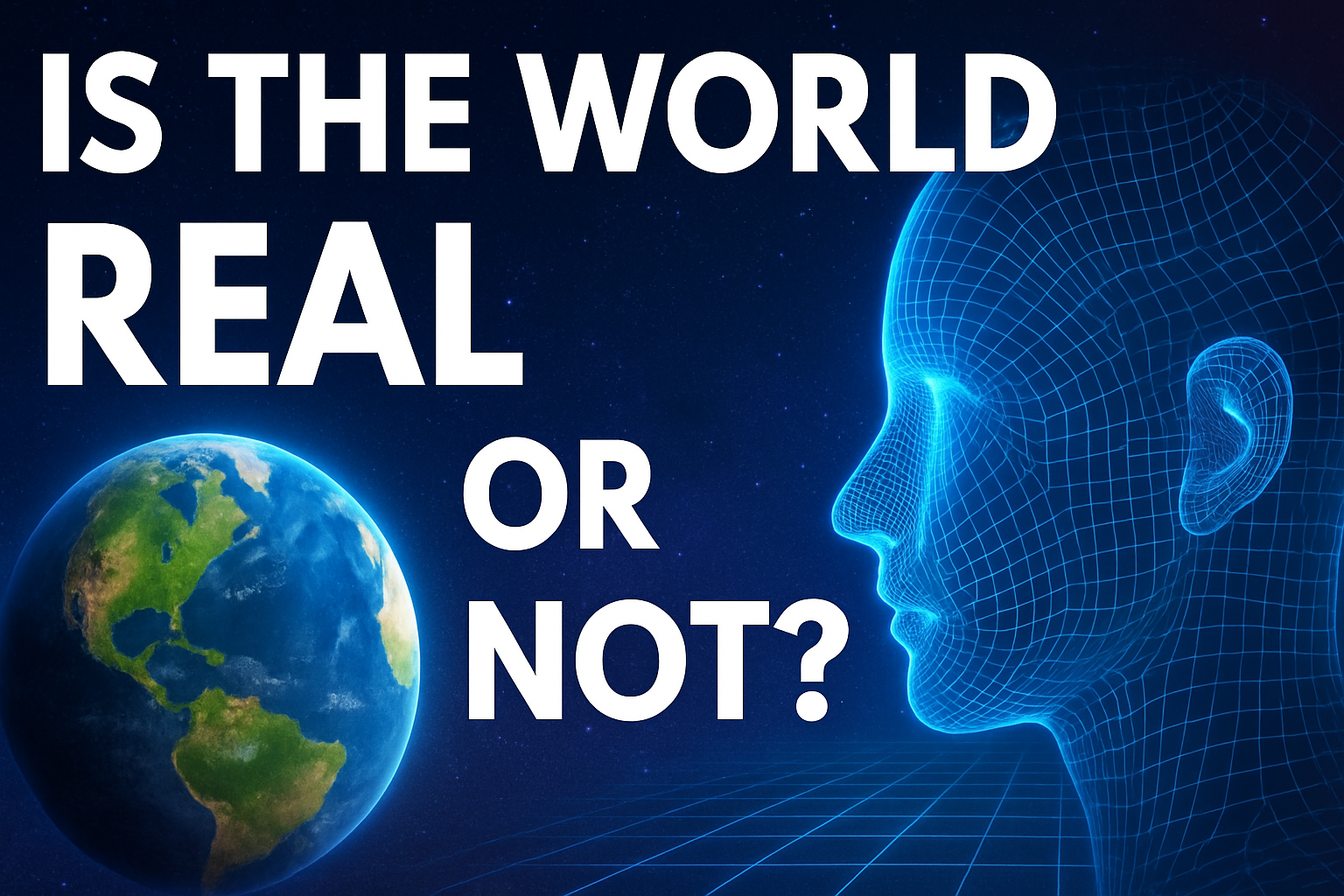 Is the World Real – Or Not? A Simple Scientific Explanation